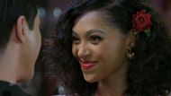Beyond the Gates: Kat hasn't smiled like this for a while but it's coming | Image: CBS